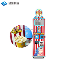 Distributeur Automatique de Popcorn Populaire OEM/ODM, Neuf, Entièrement Automatique, Paiement par Pièces, Billets et Cartes de Crédit, Facile à Utiliser en Libre-Service, Direct Usine