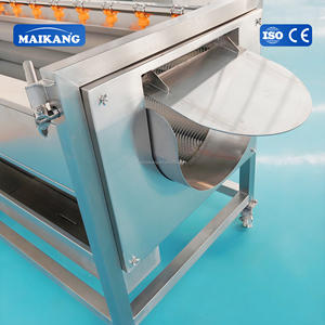 Machine automatique à haute productivité pour le pelage et le <span class=keywords><strong>lavage</strong></span> du manioc, certifiée CE, pour le pelage des carottes, des pommes de terre et du gingembre, pour usage agricole - Product Image 4