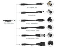 Chargeur Rapide Universel 48V 54.6V 2A pour Vélo Électrique, Batterie Lithium 48V, Monoroue, Scooter Électrique et Rad Power