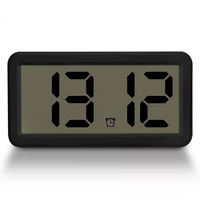Tisch-Mini-Digitalwecker mit LCD-Großanzeige, minimalistisch, batteriebetrieben, für Kinder, Haushalt, Werbegeschenk