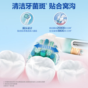 <span class=keywords><strong>Cepillo</strong></span> <span class=keywords><strong>de</strong></span> <span class=keywords><strong>dientes</strong></span> eléctrico Oral-B para niños, cabezal redondo, cerdas suaves, recargable, IPX7, resistente al agua, diseño <span class=keywords><strong>de</strong></span> dibujos animados para niños <span class=keywords><strong>de</strong></span> 3 a 8 años - Product Image 3