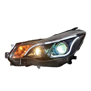 ชุดไฟหน้ารถยนต์แบบดัดแปลง LED ไฟเดย์ไลท์แบบคู่ เลนส์ซีนอน สำหรับรถยนต์ <span class=keywords><strong>Subaru</strong></span> <span class=keywords><strong>XV</strong></span> ปี 2012-2017 - Product Image 1