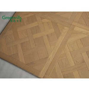 <span class=keywords><strong>Parquet</strong></span> de roble natural de Versalles, suelo interior con sistema de unión T&G, suelo de madera maciza de ingeniería. - Product Image 5