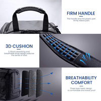 Sac à dos de ski minimaliste grande capacité pour équipement et bottes de sports d'hiver en plein air, sac d'accessoires transfrontalier