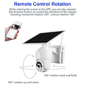 كاميرا Rscamtom 2K Tuya الشمسية الذكية PTZ WIFI مع بطارية قابلة لإعادة الشحن PIR بألوان تخزين سحابة رؤية ليلية - Product Image 3