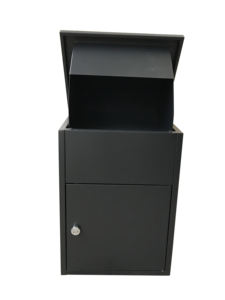 Tiang kotak surat ganda bergaya dengan kotak surat yang dapat disesuaikan pengganti baja tahan air untuk paket besar - Product Image 4