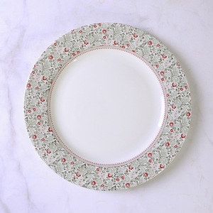Bowl Rice Bowl Salad Bowl American Retro Small Floral Daisy Flower Under Glaze Ceramic <b>White</b> Hot Support 6' Country - Product Image 6