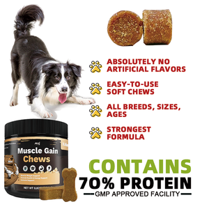 Suplemento para Aumentar Peso <span class=keywords><strong>en</strong></span> Perros, Ganador de Peso Personalizado, Proteína <span class=keywords><strong>en</strong></span> Polvo para Desarrollo Muscular Canino, Alimento Suplementario Alto <span class=keywords><strong>en</strong></span> Calorías para Perros - Product Image 3