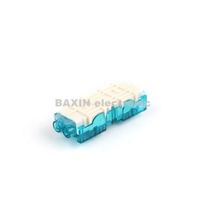 BXT12 Blue Grease a prueba <span class=keywords><strong>de</strong></span> humedad Cable <span class=keywords><strong>de</strong></span> caída <span class=keywords><strong>de</strong></span> teléfono en línea Conector a tope <span class=keywords><strong>de</strong></span> 4 pines Conectores <span class=keywords><strong>de</strong></span> 4 pines <span class=keywords><strong>de</strong></span> alta calidad para <span class=keywords><strong>cableado</strong></span> <span class=keywords><strong>de</strong></span> teléfono - Product Image 4