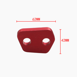 ตะขอเกี่ยวอะลูมิเนียมอัลลอยด์อเนกประสงค์ 62x42 มม. สำหรับรถ JDM การดัดแปลงสำหรับการแข่งรถ - Product Image 1
