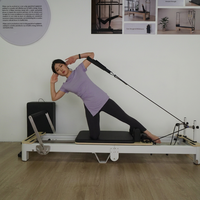 Machine de Pilates portable, pliable, durable et réglable en aluminium pour studio de Pilates et bien-être
