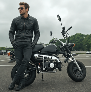 Motocicleta Clásica de Gasolina de 125cc Tipo <span class=keywords><strong>Monkey</strong></span> para Adultos |   Motocicleta Urbana <span class=keywords><strong>Mini</strong></span> Retro |   Motocicleta de Bolsillo de 4 Tiempos Refrigerada por Aire para Diversión - Product Image 6