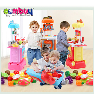 Maleta <span class=keywords><strong>de</strong></span> juego <span class=keywords><strong>de</strong></span> simulación para niños, <span class=keywords><strong>carrito</strong></span> <span class=keywords><strong>de</strong></span> <span class=keywords><strong>helados</strong></span> <span class=keywords><strong>de</strong></span> <span class=keywords><strong>juguete</strong></span> para 3 + - Product Image 2