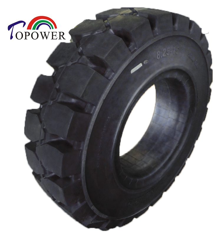 China Manufacture Solid Trailer Tyre 8.25 15  Trailer Tire 8.25-15 8.25-16