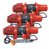 Cabrestante Eléctrico Portátil KDJ 500E1 750E1 1000E1 10000E1 Nuevo con Control Remoto, Capacidad de Carga de 1 Tonelada para Construcción