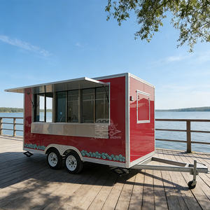 Carrito de Comida, Remolque de Comida Móvil, Remolque de Café, Carrito de Comida Rápida Móvil, Remolque de Venta Ambulante, Remolque de Catering para Negocios - Product Image 4