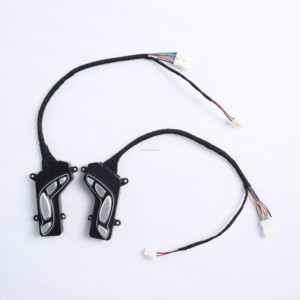 Cojín eléctrico para reposacabezas de 12 V, reposapiés trasero, interruptor de ajuste de asiento eléctrico hacia adelante con cable para <span class=keywords><strong>Mercedes</strong></span> - Product Image 4
