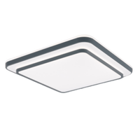 3CCT Plafonniers à gradation Lustre de plafond à LED de sable de cristal monté en surface pour chambre à coucher salon couloir
