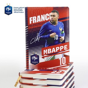 [Officiel Authentique] Carnet de notes du joueur de l'équipe nationale française avec portrait et design Mbappé pour l'apprentissage et la papeterie - Product Image 4