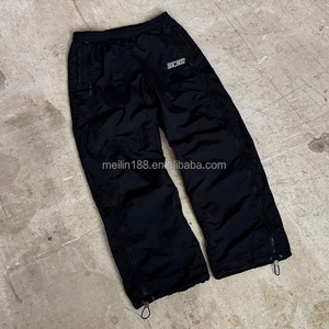 Oem Factory Custom Polyester Nylon Track Suit Windbreaker Hoodie and Zipper Nylon Pants <b>Set</b> Lightweight Windbreaker Tracksuit - Product Image 3