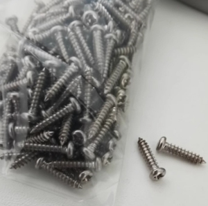 LeGood M1.2 X3mm HD 2mm Acier inoxydable Rond Pan Cross Head 304 Vis autotaraudeuse Système métrique - Product Image 6