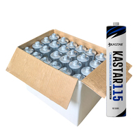 KASTAR 115 colle adhésive pour réparation de vitres automobiles mastic en polyuréthane pour pare-brise de voiture 600ml