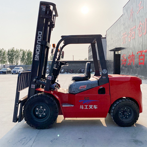 Xe nâng DIESEL đa nhiên liệu <span class=keywords><strong>5</strong></span> tấn, được chứng nhận ISO cho vận chuyển hàng hóa đường sắt/thiết bị đầu cuối container/kho lạnh - Product Image 6