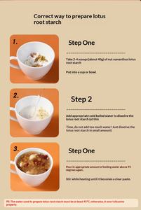 เม่ยโจว ชิเค ซุปแป้งราก<span class=keywords><strong>บัว</strong></span>ทอด อาหารทดแทนมื้ออาหาร รสถั่ว ไขมัน 12% อาหารเช้าสำเร็จรูป 500 กรัม - Product Image 6