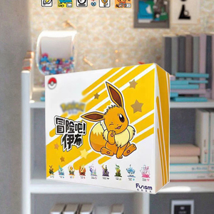 100% Original Funism japon Anime dessin animé Pokemoned Eevee V2 Kawaii PVC figurines 1/12 échelle 9 pièces/boîte aveugle boîte <span class=keywords><strong>mystère</strong></span> - Product Image 5