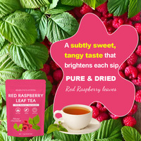 Rasa teh pemulihan pascanatal dengan keseimbangan perempuan daun Raspberry merah untuk wanita selama kehamilan