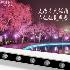 ไฟวอลวอชเชอร์ LED ยี่ห้ออิคาวะ สำหรับภายนอกอาคาร กันน้ำ รูปทรงเส้นตรง ตัวเรือนอะลูมิเนียม สำหรับติดตั้งในอาคาร สะพาน สวน และไฟตกแต่งสถาปัตยกรรม - Product Image 4