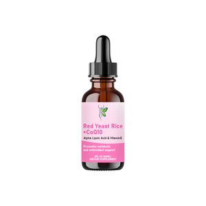 Meilleure Vente : Liquide de Riz Rouge Fermenté + CoQ10 – Soutien Antioxydant pour la Santé Générale et la Santé Digestive des Adultes - Product Image 1