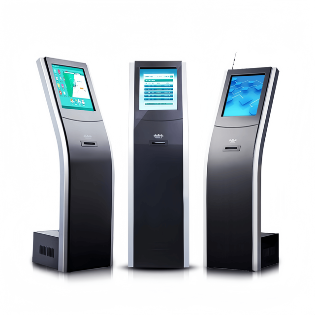 Self-Service Terminal Vertical Wireless Queuing Machine for Call Hospital Bank Movie Theater Ticket Metal Take-Off