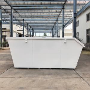 Grands conteneurs mobiles de saut 10-20cbm utilisation industrielle de saut de construction en acier résistante de poubelles - Product Image 2