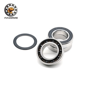Roulement à billes hybride en céramique Flyleopard S6902 à gorge profonde 15x28x7mm pour moyeux de vélo, haute vitesse, sans entretien - Product Image 1