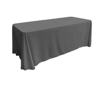 Nappe en polyester Visa, nappes de banquet, 4 pieds, 6 pieds, 8 pieds, nappe de mariage