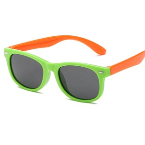 Gafas de Sol Coloridas de Moda <span class=keywords><strong>2022</strong></span>, Gafas de Sol de Dibujos Animados Baratas con Lentes de Protección Solar para Niños - Product Image 6