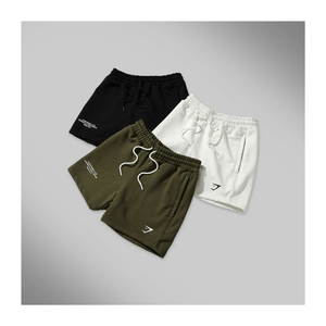 Pantalones cortos deportivos de cintura media con cuello redondo, superventas, nuevo diseño deportivo, logotipo personalizado, fábrica de suministros de Vietnam, muestra gratis - Product Image 1