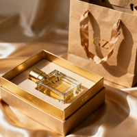 Luxus quadratische bunte Glas parfüm flaschen mit Deckel 30ml 50ml Kapazitäten Klarer Pumps pray kopf mit Verpackungs box