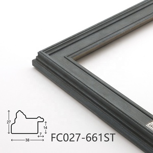 Moulures de <span class=keywords><strong>cadre</strong></span> photo et de miroir en PS, style américain, couleur champagne <span class=keywords><strong>doré</strong></span> foncé - Product Image 5