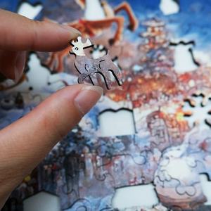 Bloques de rompecabezas de madera de Navidad para niños y adultos, el mejor regalo, juego familiar, fabricante de rompecabezas de madera - Product Image 3