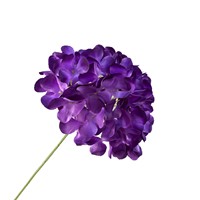 YHM Kunstmatige Enkelvoudige zijden hortensia-vormige lolly snoep bloemstuk 72 bloemblaadjes voor bruiloften wanddecoratie zacht