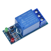 Nouveau module relais unidirectionnel 5V 12V 24V Déclenchement bas niveau Carte d'extension à un relais