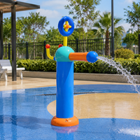 Installation de jeux aquatiques personnalisée avec jets d'eau pour parc d'attractions extérieur, aire de jeux publique, destination touristique