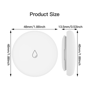 RSH Tuya IP67 Wireless Smart Water Sensor <b>Alarm</b> 110dB Detector for Flood Alexa Google Integration Leak RSH-Zigbee-WL08 Water Lea - Product Image 6
