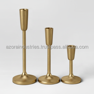 เชิงเทียนลวดเหล็กสีดำแบบแขวนที่ใส่เทียนในห้องนั่งเล่นห้องรับประทานอาหารที่วางเทียนโลหะสำหรับตกแต่งโต๊ะ - Product Image 1