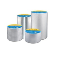 JINLUYANG Bande Butyle Auto-Adhésive Écologique Haute Résistance 1,5 mm x 4 po x 5 m, Anti-Infiltration, Étanche, Ignifuge