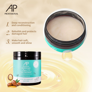 <span class=keywords><strong>Mascarilla</strong></span> <span class=keywords><strong>Reparadora</strong></span> para Cabello Dañado con Aceite de Argán Orgánico Sin Sulfatos AP, Etiqueta Privada Personalizada, 500 ml, <span class=keywords><strong>Mascarilla</strong></span> Capilar Suavizante Natural - Product Image 2