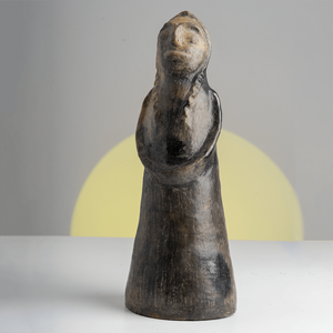 Premium Ommi N <b>Doll</b> 40-45cm Height <b>Handmade</b> Ceramic Hand-painted Folk Art Collectible Figurine - Product Image 5