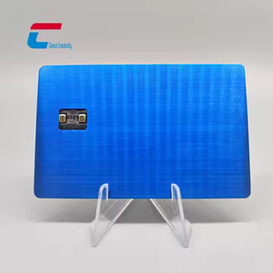 บัตรโลหะ NFC แบบกำหนดเอง บัตรเครดิตโลหะสีสันสดใสพร้อมช่องใส่ชิปสำหรับการแกะสลักด้วยเลเซอร์ - Product Image 4